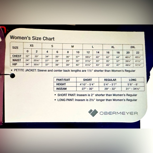 NWTs Obermeyer Tuscany Elite Insulated Ski Jacket. Navy. Sz. 4 - Picture 11 of 16